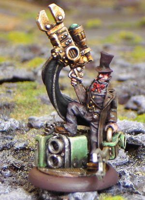 Isembard Kickass Brunel, Steampunk miniature