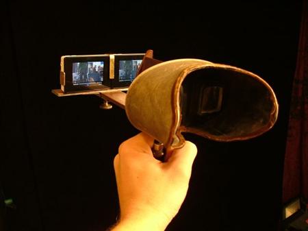 3d video viewing stereoscope