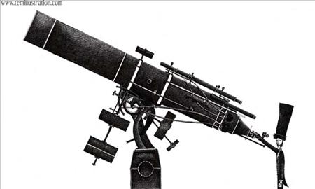 Tem Illustration - Telescope